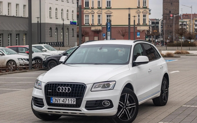 Audi Q5 cena 69500 przebieg: 215000, rok produkcji 2016 z Nysa małe 436